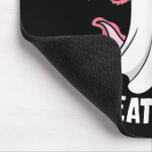 Süßes oder Saures Ein Lotl Axolotl Halloween-Kostü Mousepad (Ecke)