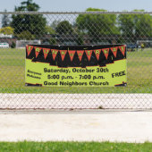 Süßes oder Saures Fahnenbanner Banner (Insitu)