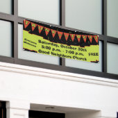 Süßes oder Saures Fahnenbanner Banner (Äußeres Gebäude)