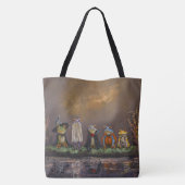 Süßes oder Saures (Froschversion) Tasche (Rückseite)