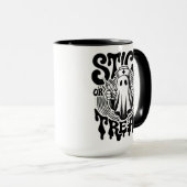 Süßes oder Saures Gespenster-Krankenschwester Lust Tasse (VorderseiteRechts)