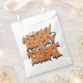 Süßes oder Saures Graffiti Geschenktütchen (Ausgeschnitten)