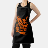 Süßes oder Saures Grunge Halloween Design Schürze (InSitu)
