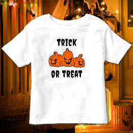 Süßes oder Saures Gruselige Kürbisse Halloween Kleinkind T-shirt