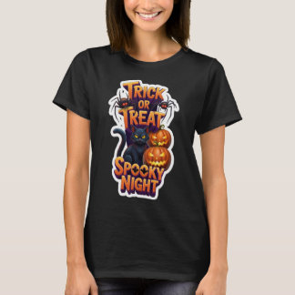 Süßes oder Saures Gruselige Nacht T-Shirt