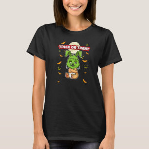 Süßes oder Saures Gruseliger Halloween-Monster-Saa T-Shirt