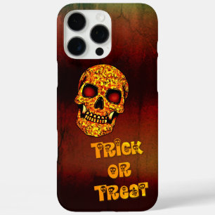 Süßes oder Saures gruseliger Halloween-Schädel iPhone 16 Pro Max Hülle
