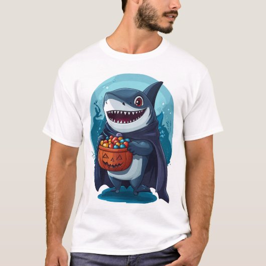 Süßes-oder-Saures-Hai T-Shirt (Vorderseite)