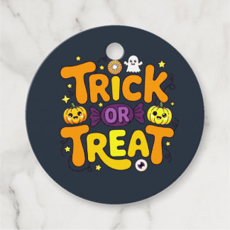 Süßes oder Saures Halloween-Anhänger Geschenkanhänger