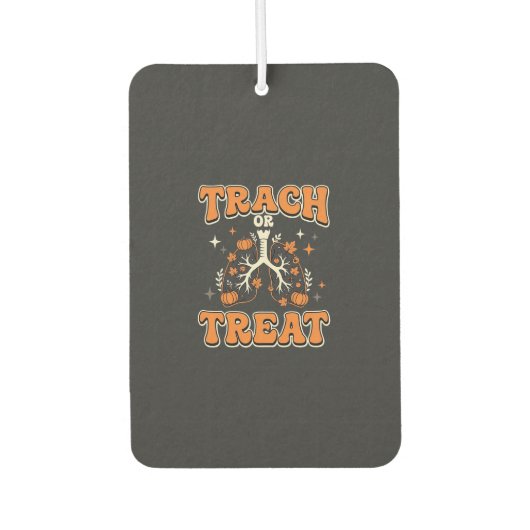 Süßes oder Saures Halloween Atemweg-Design Autolufterfrischer (Vorderseite)