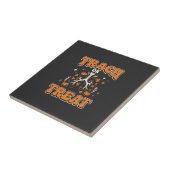 Süßes oder Saures Halloween Atemwegsdesign Fliese (Seite)