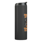 Süßes oder Saures Halloween-Atemwegsdesign Thermosbecher (Nach links gedreht)