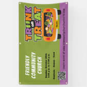 Süßes oder Saures Halloween-Banner Banner (Vertikal)