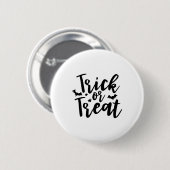 Süßes oder Saures Halloween Fledermäuse Button (Vorne & Hinten)