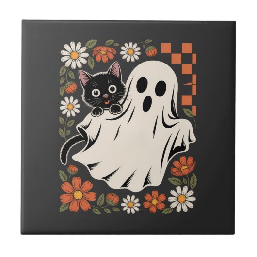 Süßes oder Saures Halloween Fliese (Vorderseite)