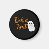 Süßes oder Saures Halloween-Geist Magnet (Vorne)