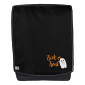 Süßes oder Saures Halloween-Geist Rucksack (Vorderseite)