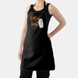 Süßes oder Saures Halloween-Geist Schürze