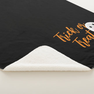 Süßes oder Saures Halloween-Geist Sherpadecke