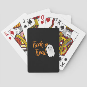 Süßes oder Saures Halloween-Geist Spielkarten