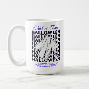 Süßes oder Saures Halloween-Geist-Tasse   Cute Spo Kaffeetasse