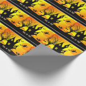 Süßes oder Saures, Halloween Geschenkpapier (Ecke)