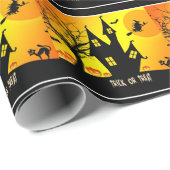 Süßes oder Saures, Halloween Geschenkpapier (Rolleneckpunkt)