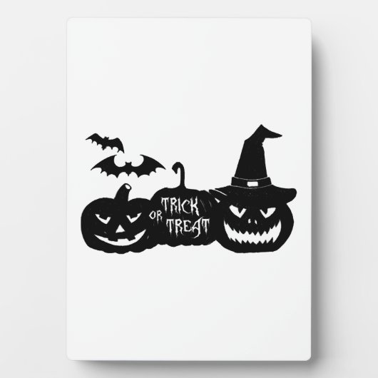 Süßes oder Saures - Halloween - Halloween-Süßigkei Fotoplatte (Vorderseite)
