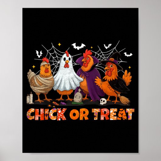 Süßes oder Saures Halloween Hexe Boo Gruseliger Ha Poster (Vorne)