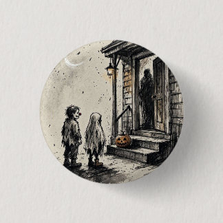 Süßes oder Saures Halloween-Horror Button