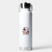 Süßes oder Saures Halloween Hühner Hexe Geist Kürb Trinkflasche (Vorderseite)