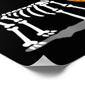 Süßes oder Saures Halloween Hund Poster (Ecke)