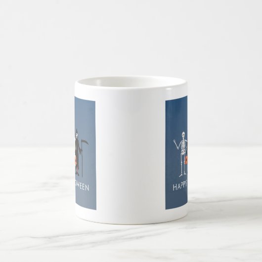 Süßes oder Saures Halloween Kaffeetasse (Mittel)