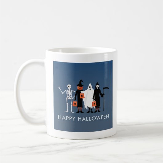 Süßes oder Saures Halloween Kaffeetasse (Links)