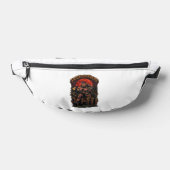 Süßes oder Saures Halloween-Killer-Skelett-Axt Rot Bauchtasche (Ablage )