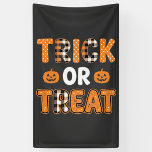 Süßes oder Saures Halloween-Kürbis-Vektordesign_1 Banner