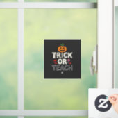 Süßes oder Saures Halloween-Lehrer-Design (2)_1 Fensteraufkleber (Zuhause)