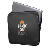 Süßes oder Saures Halloween-Lehrer-Design (2)_1 Laptopschutzhülle (Vorderseite Links)