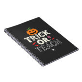 Süßes oder Saures Halloween-Lehrer-Design (2)_1 Notizblock (Rechte Seite)