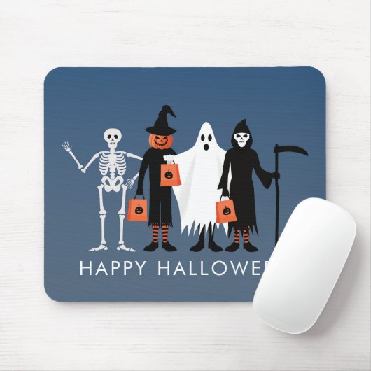Süßes-oder-Saures-Halloween-Mauspad Mousepad (Mit Mouse)