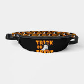 Süßes oder Saures Halloween niedlicher Geist Kürbi Bauchtasche (Vorderseite)