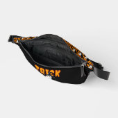 Süßes oder Saures Halloween niedlicher Geist Kürbi Bauchtasche (Offen)