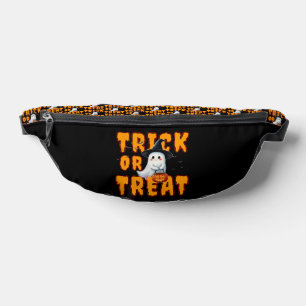 Süßes oder Saures Halloween niedlicher Geist Kürbi Bauchtasche