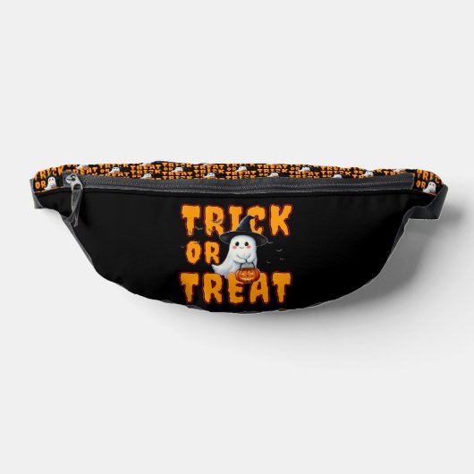 Süßes oder Saures Halloween niedlicher Geist Kürbi Bauchtasche (Ablage )