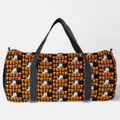 Süßes oder Saures Halloween niedlicher Geist Kürbi Duffle Bag (Vorderseite)