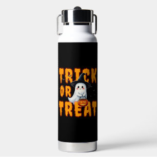 Süßes oder Saures Halloween niedlicher Geist Kürbi Trinkflasche