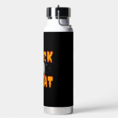 Süßes oder Saures Halloween niedlicher Geist Kürbi Trinkflasche (Links)