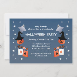 Süßes oder Saures Halloween-Party-Einladung Einladung