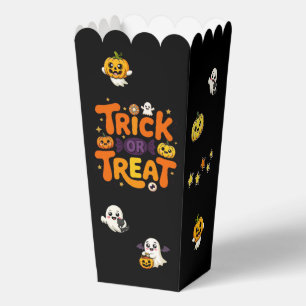 Süßes oder Saures Halloween Popcorn Geschenkbox Geschenkschachtel
