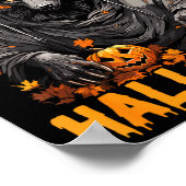 Süßes oder Saures Halloween Poster (Ecke)